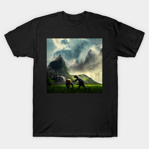 Wall Art - Chinese Magic Valley T-Shirt by By_Russso